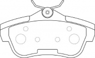 Комплект тормозных колодок NECTO FD7313V