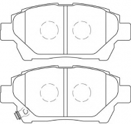 Комплект тормозных колодок NECTO FD7437A