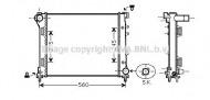 Теплообменник AVA QUALITY COOLING FT2387