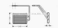 Теплообменник AVA QUALITY COOLING HY6141