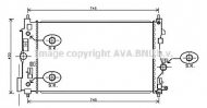 Теплообменник AVA QUALITY COOLING OL2546