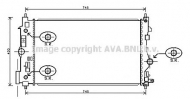 Теплообменник AVA QUALITY COOLING OL2547
