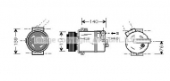 Компрессор AVA QUALITY COOLING OLK451