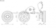 Сцепление AVA QUALITY COOLING MEC258