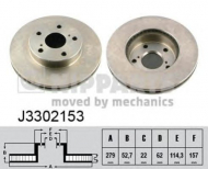Тормозной диск NIPPARTS J3302153