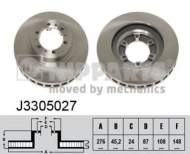 Тормозной диск NIPPARTS J3305027