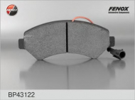 Комплект тормозных колодок FENOX BP43122
