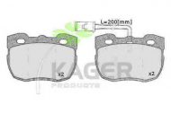 Комплект тормозных колодок KAGER 35-0290