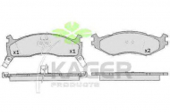 Комплект тормозных колодок KAGER 35-0582