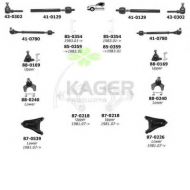 Подвеска колеса KAGER 80-0828
