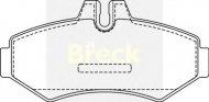 Комплект тормозных колодок BRECK 23021 00 704 20