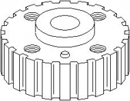Шестерня TOPRAN 100 833
