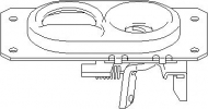 Замок TOPRAN 107 406