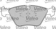 Комплект тормозных колодок VALEO 597151