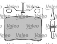 Комплект тормозных колодок VALEO 597243