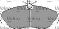 Комплект тормозных колодок VALEO 597348