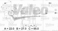 Генератор VALEO 433426
