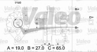 Генератор VALEO 433463
