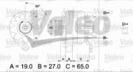 Генератор VALEO 436253