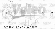 Генератор VALEO 436339