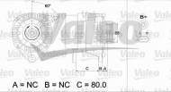 Генератор VALEO 437485
