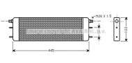 Теплообменник PRASCO MS3139