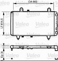 Теплообменник VALEO 811380