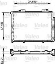 Теплообменник VALEO 735231
