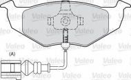 Комплект тормозных колодок VALEO 598488