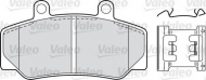 Комплект тормозных колодок VALEO 598257