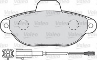 Комплект тормозных колодок VALEO 598987