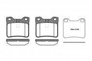 Комплект тормозных колодок WOKING P2213.10