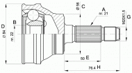 Шарнирный комплект OPEN PARTS CVJ5060.10