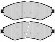 Комплект тормозных колодок Brake ENGINEERING PA1601