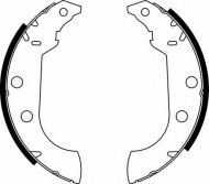 Комлект тормозных накладок Brake ENGINEERING SH1272
