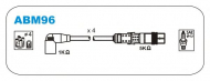 Комплект электропроводки JANMOR ABM96