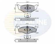 Комплект тормозных колодок COMLINE CBP0706