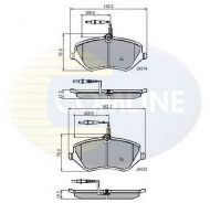 Комплект тормозных колодок COMLINE CBP11251