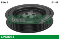 Ременный шкив LUCAS ENGINE DRIVE LPD0074