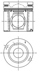 Поршень KOLBENSCHMIDT 99374600
