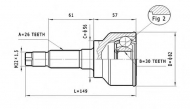 Шарнирный комплект STATIM C.476