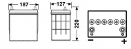 Аккумулятор DETA DB356A