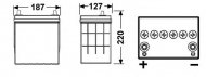 Аккумулятор DETA DB357