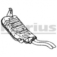 Амортизатор KLARIUS 240878