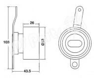 Натяжитель IPS Parts ITB-6414