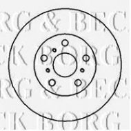 Тормозной диск BORG & BECK BBD4052