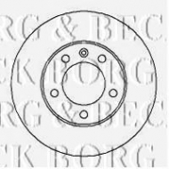 Тормозной диск BORG & BECK BBD5722S