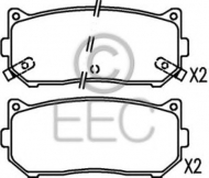 Комплект тормозных колодок EEC BRP1101