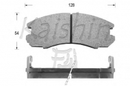 Комплект тормозных колодок KAISHIN D2072