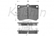 Комплект тормозных колодок KAISHIN D3066